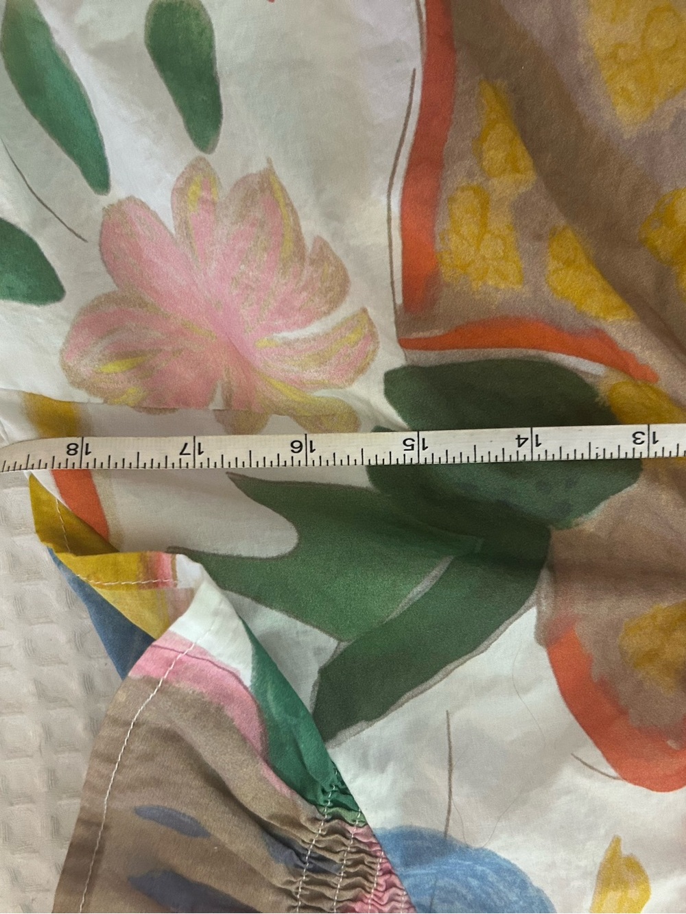 Umgee Multicolor Floral Flutter-Sleeve Dress - Picture 9 of 11